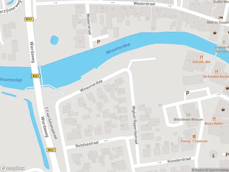 112 melding Politie met gepaste spoed naar de Winsumerdiep in Winsum