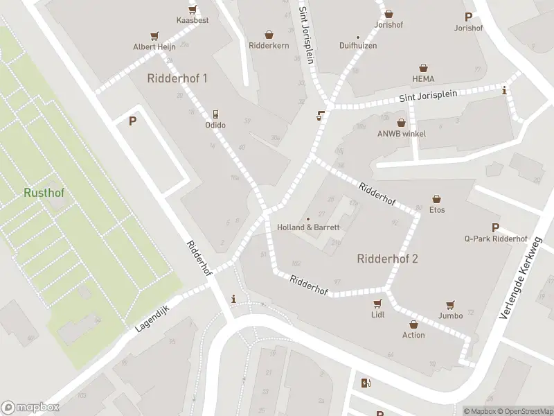 Brandweer met gepaste spoed naar de Ridderhof in Ridderkerk vanwege afgaan automatisch brandalarm