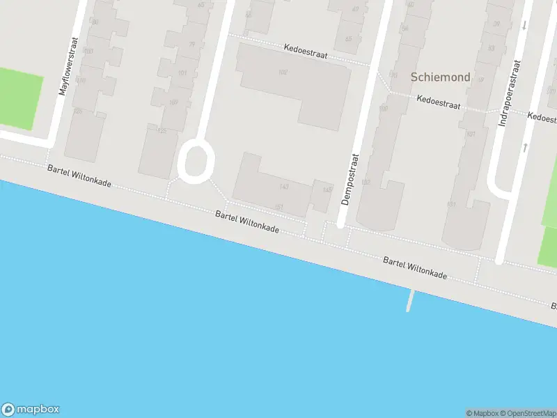 Ambulance naar de Bartel Wiltonkade in Rotterdam