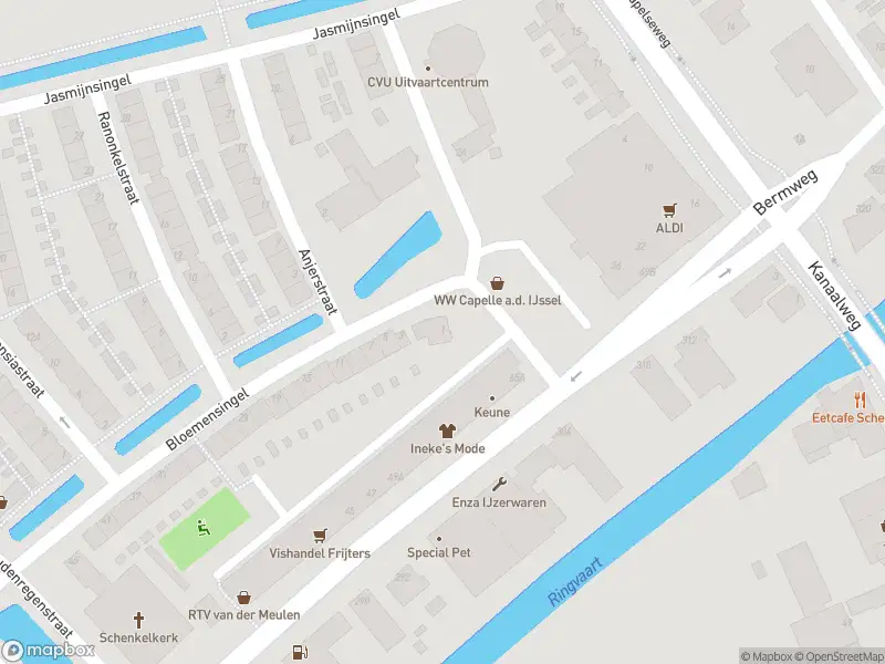 Brandweer met grote spoed naar de Bloemensingel in Capelle aan den IJssel vanwege voertuigbrand