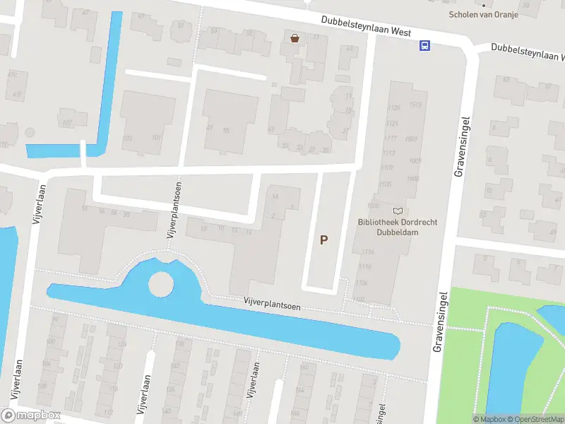 Ambulance met gepaste spoed naar de Vijverplantsoen in Dordrecht