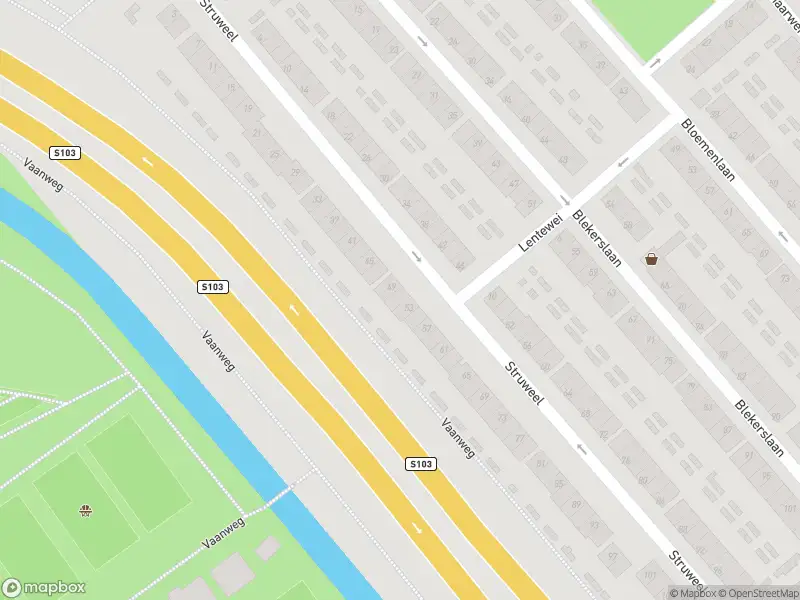Ambulance met gepaste spoed naar de Struweel in Rotterdam