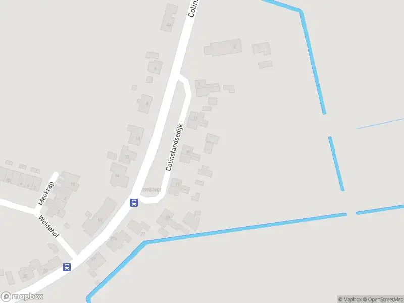 Ambulance met grote spoed naar de Colinslandsedijk in Tinte