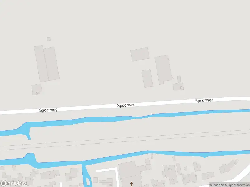 Ambulance met grote spoed naar de Spoorweg in Hardinxveld-Giessendam