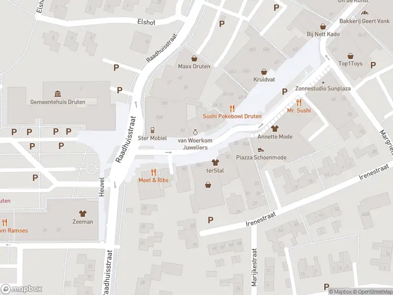 Politie naar de Raadhuisstraat in Druten vanwege aanrijding met letsel