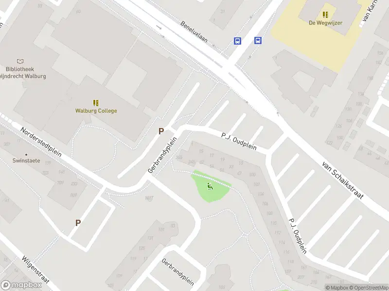 Overlastmelding P.J. Oudplein in Zwijndrecht gesloten