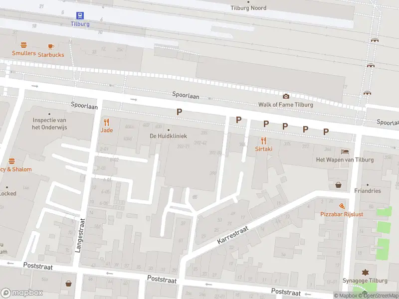 Overlastmelding Spoorlaan in Tilburg