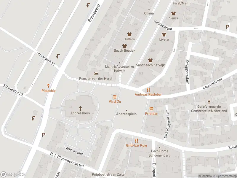 Ambulance met gepaste spoed naar de Andreasplein in Katwijk