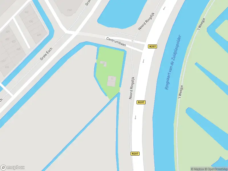 Ambulance met gepaste spoed naar de Noord Ringdijk in Moordrecht
