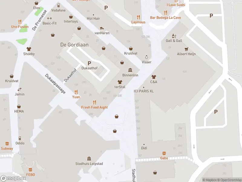 112 melding Overlastmelding Neringpassage in Lelystad gesloten