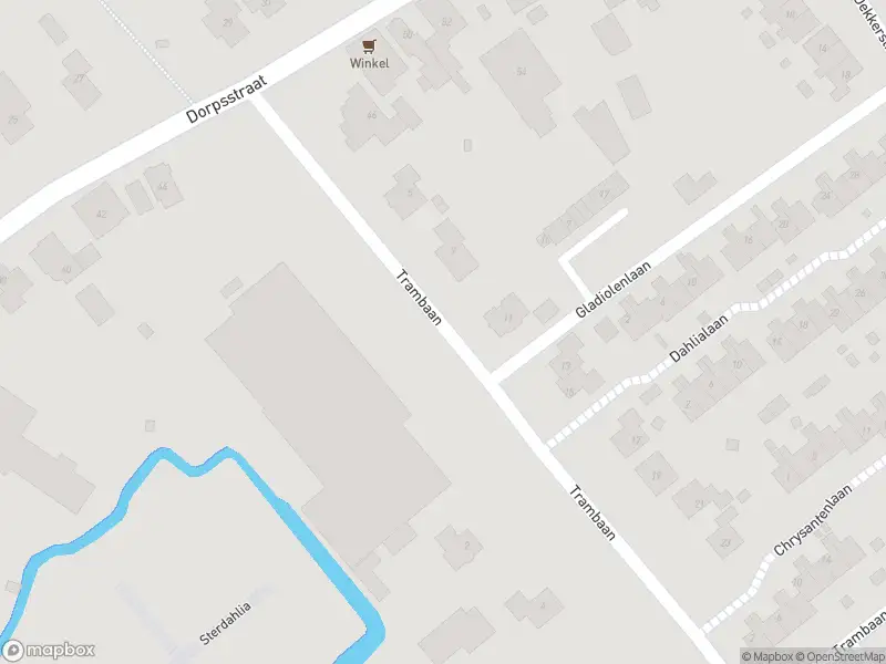 112 melding Overlastmelding Trambaan in Winkel gesloten