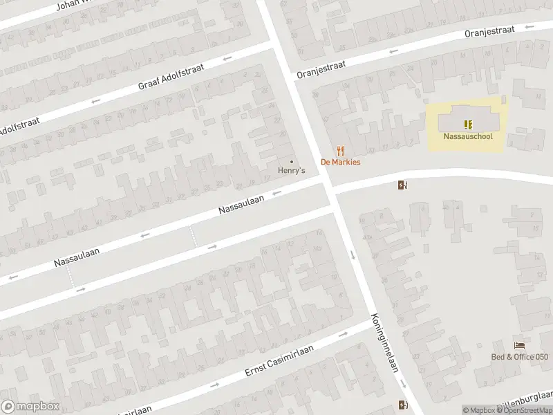 Brandweer met gepaste spoed naar de Oranjesingel in Groningen