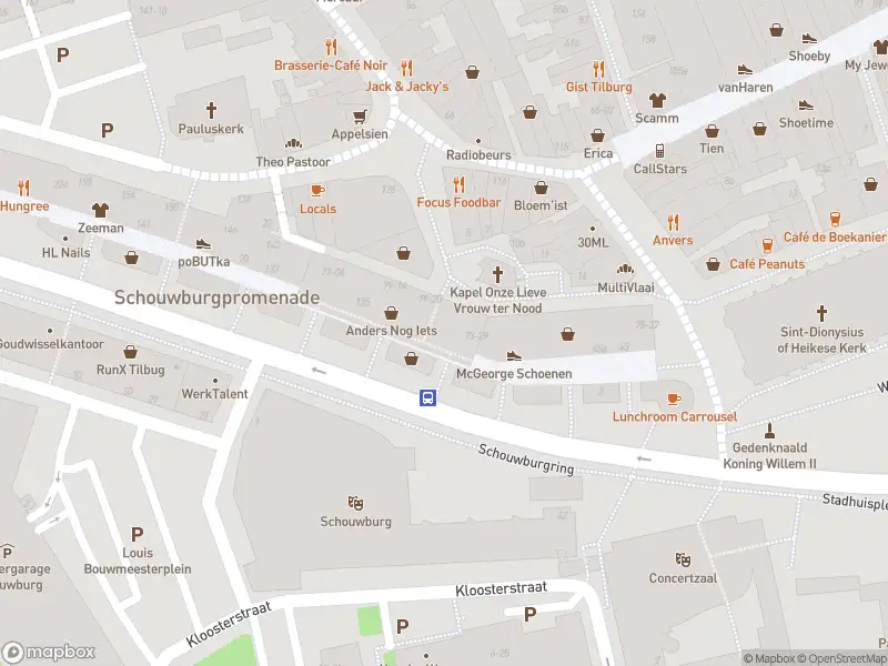 112 melding Anonieme overlastmelding Schouwburgring in Tilburg gesloten