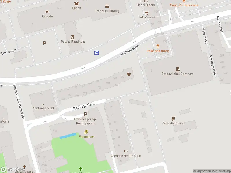 Overlastmelding Koningsplein in Tilburg