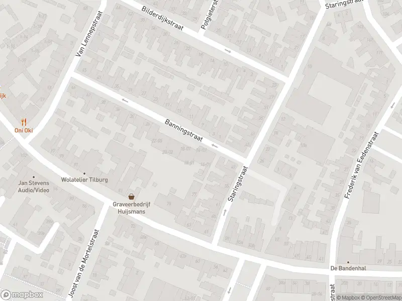 Overlastmelding Banningstraat in Tilburg