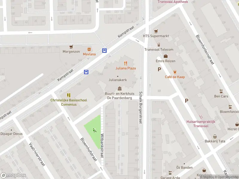 Ambulance met grote spoed naar de Paardenbergstraat in 's-Gravenhage