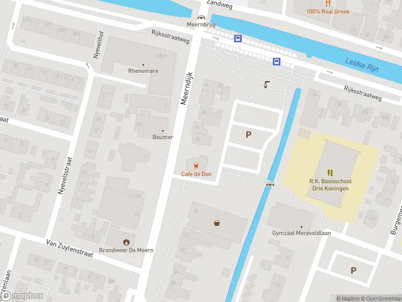 Politie naar de Meerndijk in De Meern vanwege aanrijding met letsel