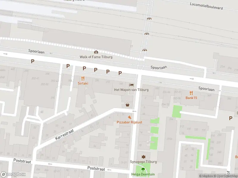 Overlastmelding Spoorlaan in Tilburg