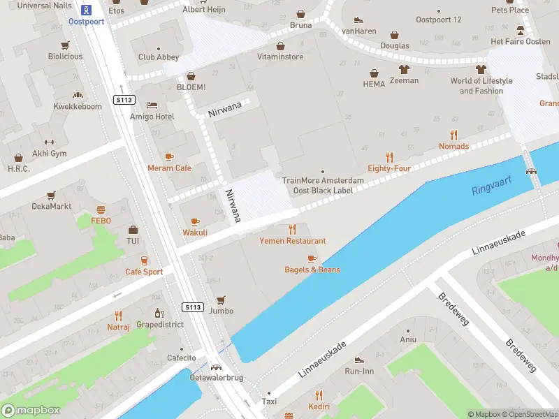 112 melding Politie met grote spoed naar de Oranje-Vrijstaatkade in Amsterdam vanwege personen te water