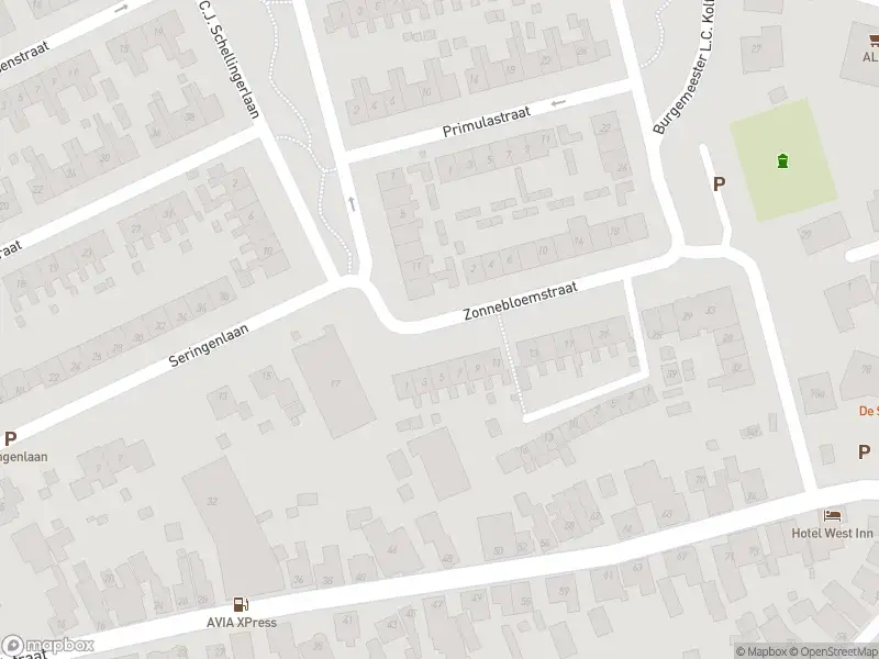 Overlastmelding Zonnebloemstraat in Hippolytushoef (1777 EB)