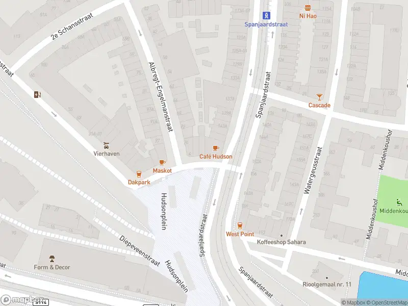 112 melding Politie naar de Hudsonplein in Rotterdam