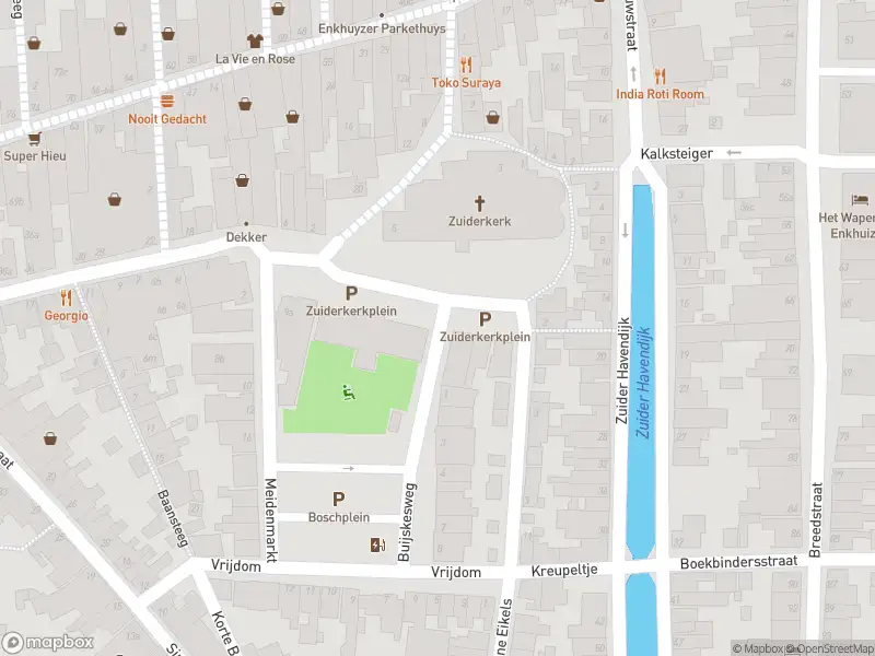 Overlastmelding Zuiderkerkplein in Enkhuizen