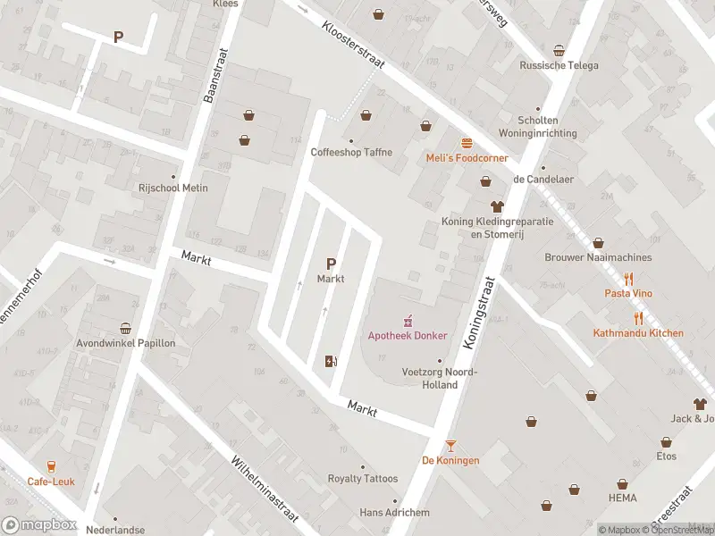 Overlastmelding Markt in Beverwijk