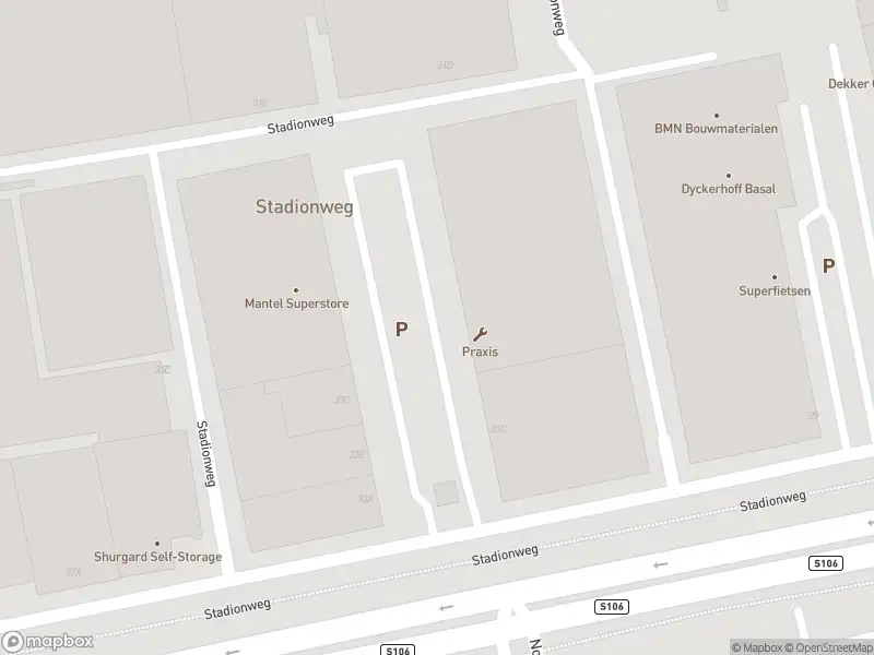 Ambulance met grote spoed naar de Stadionweg in Rotterdam