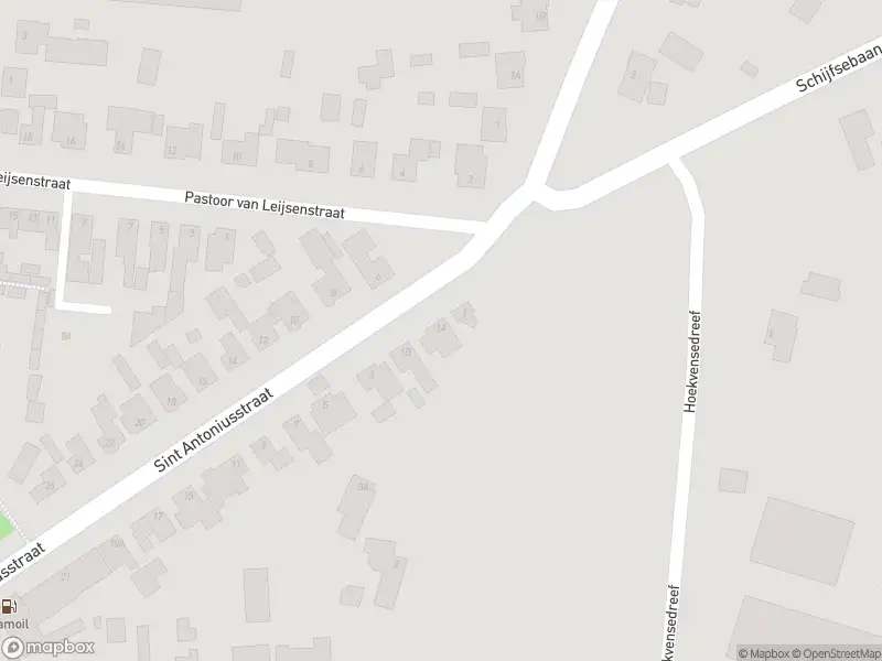 112 melding Anonieme overlastmelding Sint Antoniusstraat in Schijf gesloten