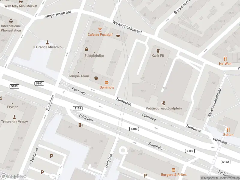 Besteld ambulance vervoer naar de Zuidplein in Rotterdam