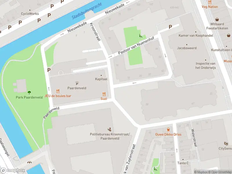 Brandweer met gepaste spoed naar de Kroonstraat in Utrecht