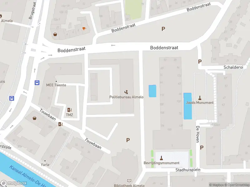 Politie naar de Het Baken in Almelo vanwege aanrijding met letsel