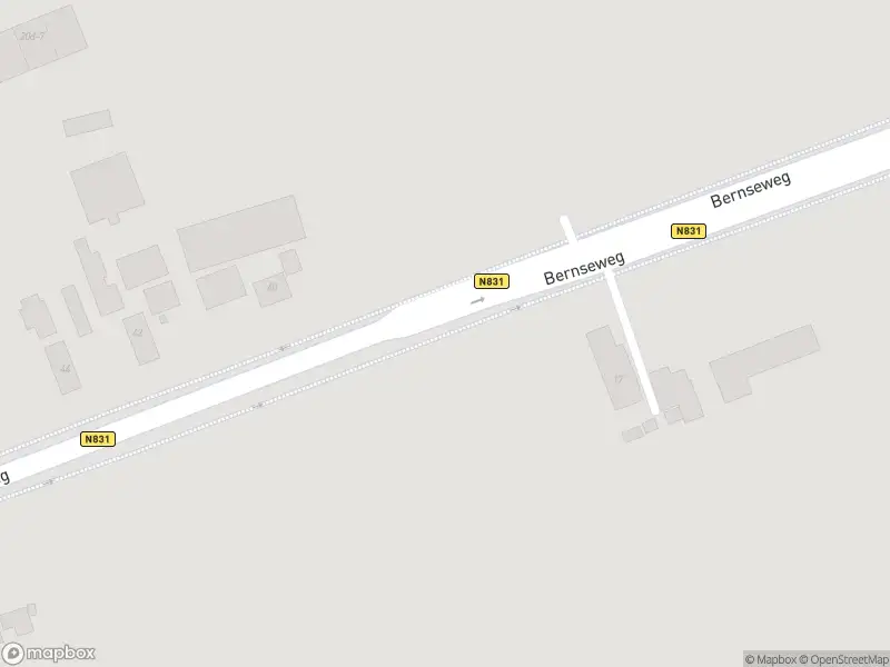 Politie naar de Bernseweg in Well vanwege aanrijding met letsel