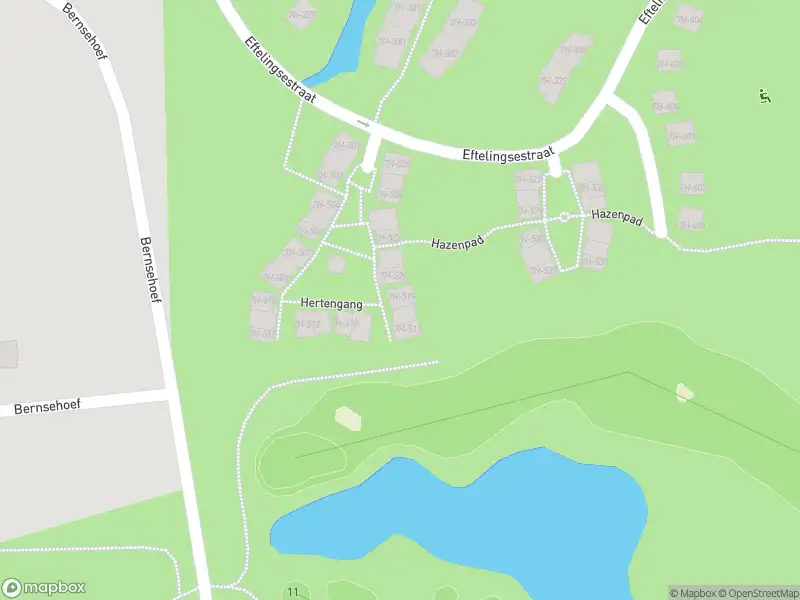 Brandweer met gepaste spoed naar de Eftelingsestraat in Kaatsheuvel