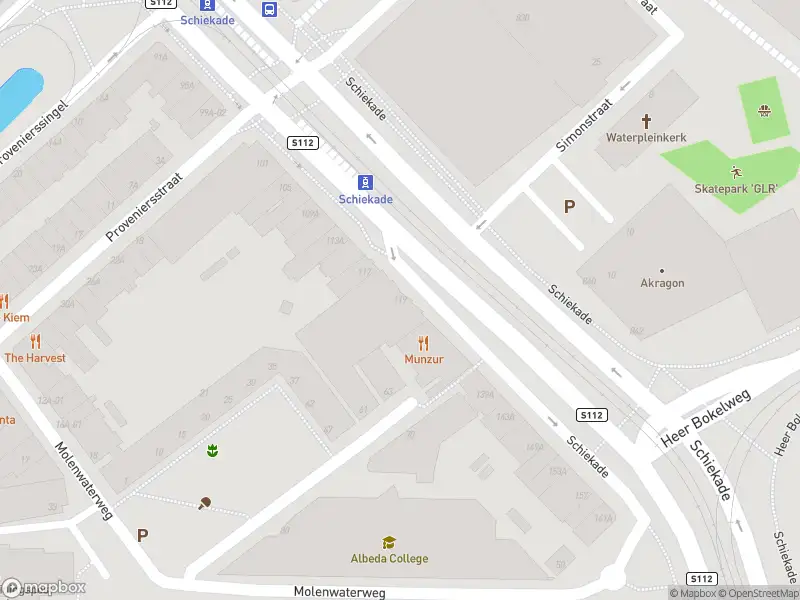 112 melding Ambulance met grote spoed naar de Schiekade in Rotterdam