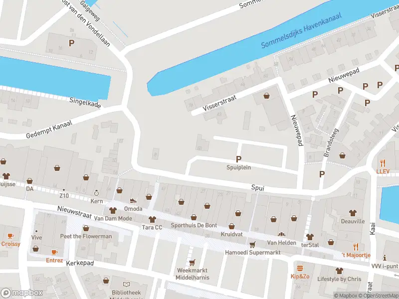Overlastmelding Spui in Middelharnis