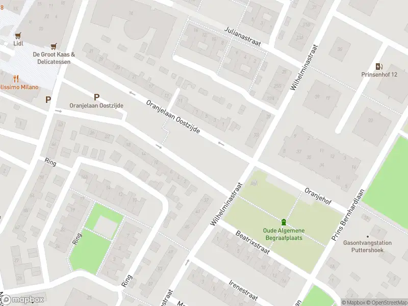 Overlastmelding Oranjelaan Oostzijde in Puttershoek