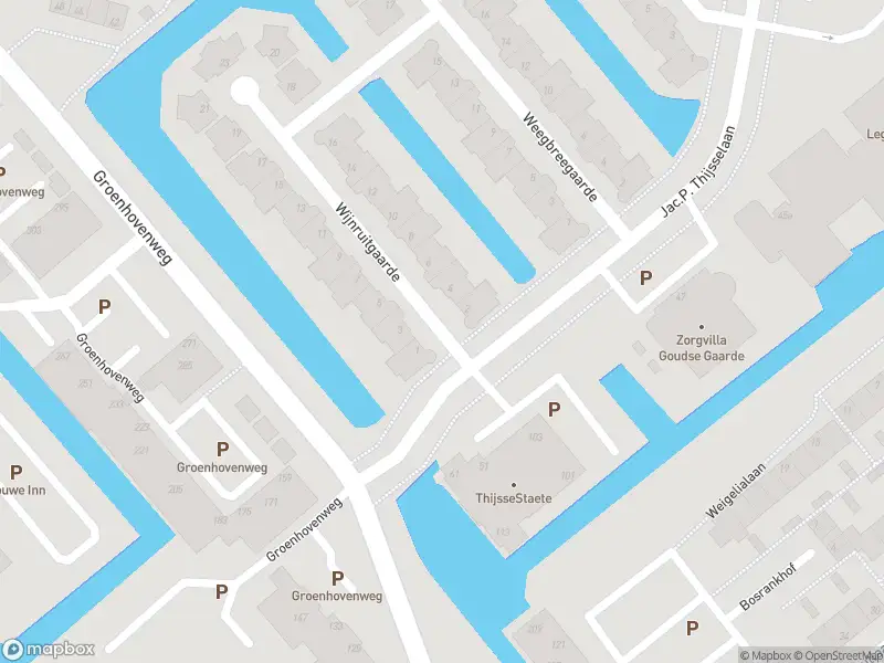 Politie met grote spoed naar de Wijnruitgaarde in Gouda vanwege voertuigen te water