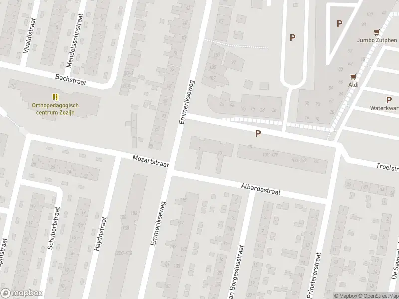 Brandweer met grote spoed naar de Albardastraat in Zutphen vanwege gebouwbrand