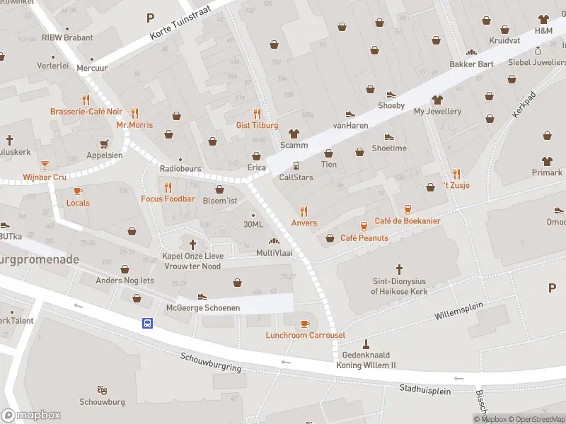 112 melding Brandweer met gepaste spoed naar de Oude Markt in Tilburg vanwege stankoverlast