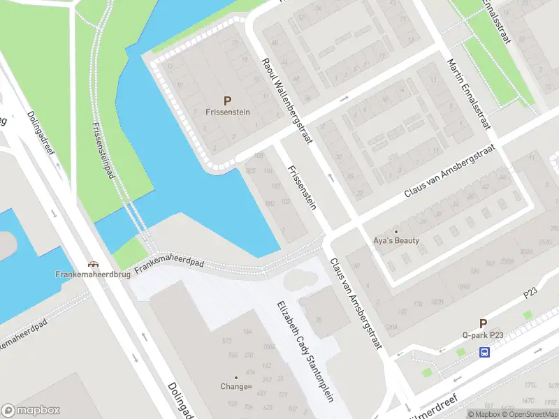 Ambulance met grote spoed naar de Frissenstein in Amsterdam