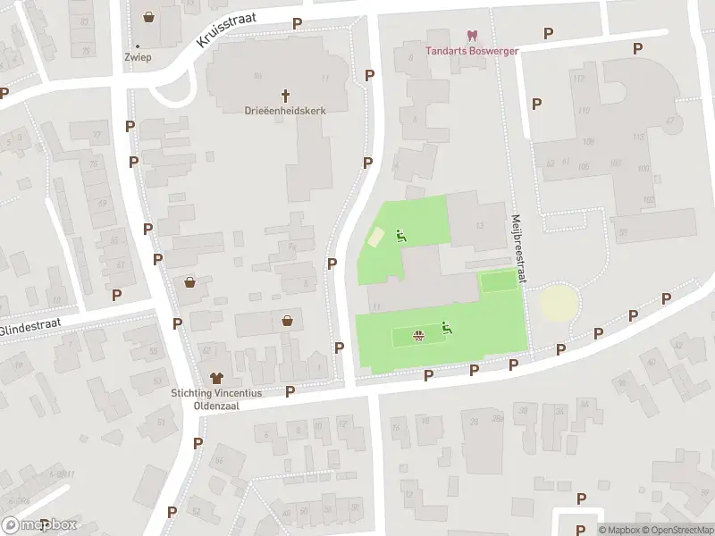 Brandweer met gepaste spoed naar de Kruisstraat in Oldenzaal vanwege afgaan automatisch brandalarm