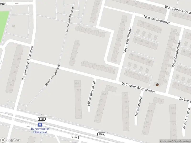 Besteld ambulance vervoer naar de Burgemeester Fockstraat in Amsterdam