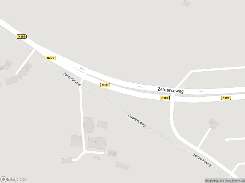 Politie naar de Zelderseweg in Terschuur vanwege aanrijding met letsel