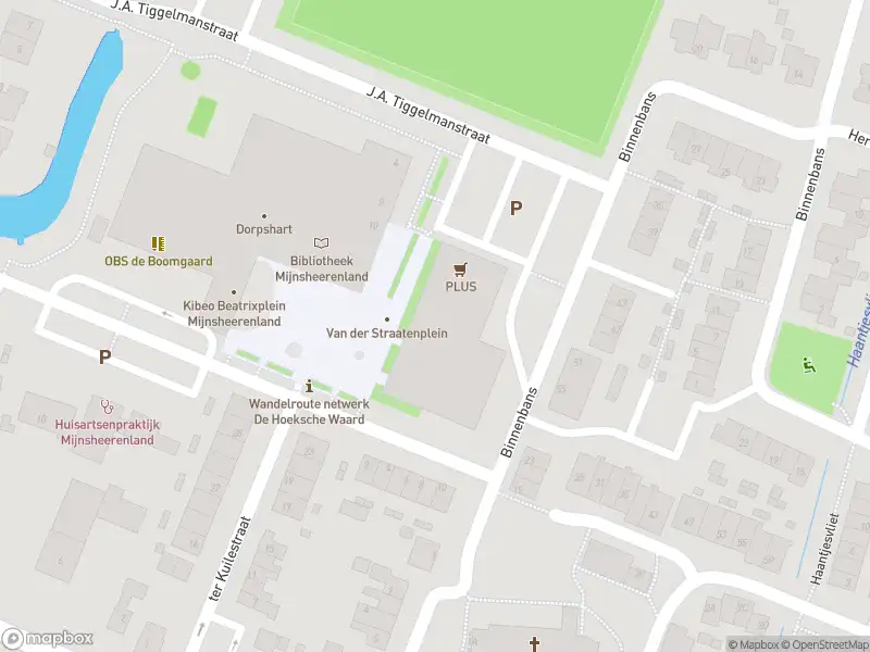 Ambulance met grote spoed naar de Van der Straatenplein in Mijnsheerenland