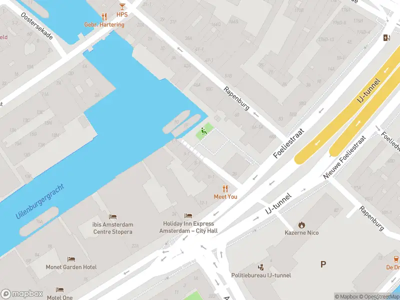 112 melding Ambulance met grote spoed naar de Nieuwegrachtje in Amsterdam