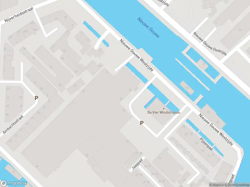 Brandweer met grote spoed naar de Nieuwehaven in Gouda vanwege waarnemen gaslucht