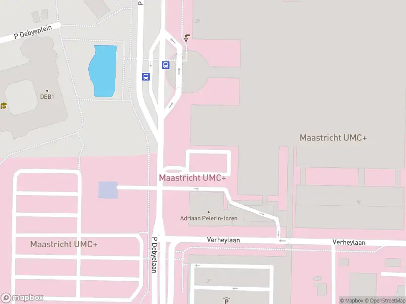 Besteld ambulance vervoer naar de P Debyelaan in Maastricht