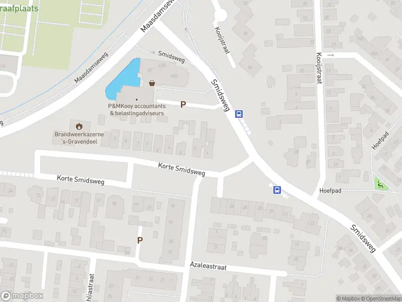 Brandweer met gepaste spoed naar de Korte Smidsweg in 's-Gravendeel