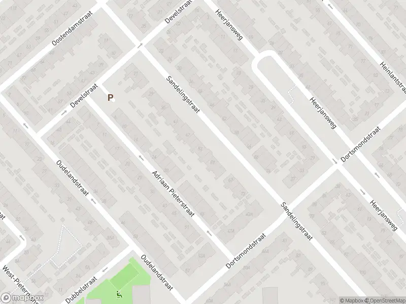 Ambulance met gepaste spoed naar de Sandelingstraat in Rotterdam